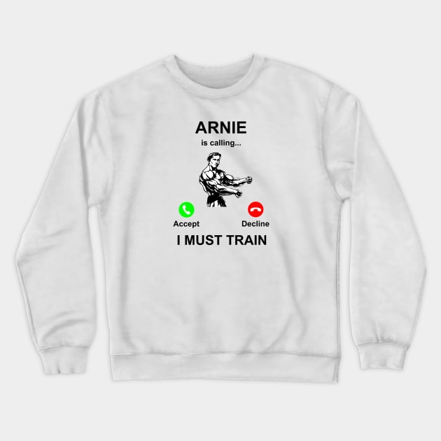 Schwarzenegger is calling Crewneck Sweatshirt by Sport Siberia